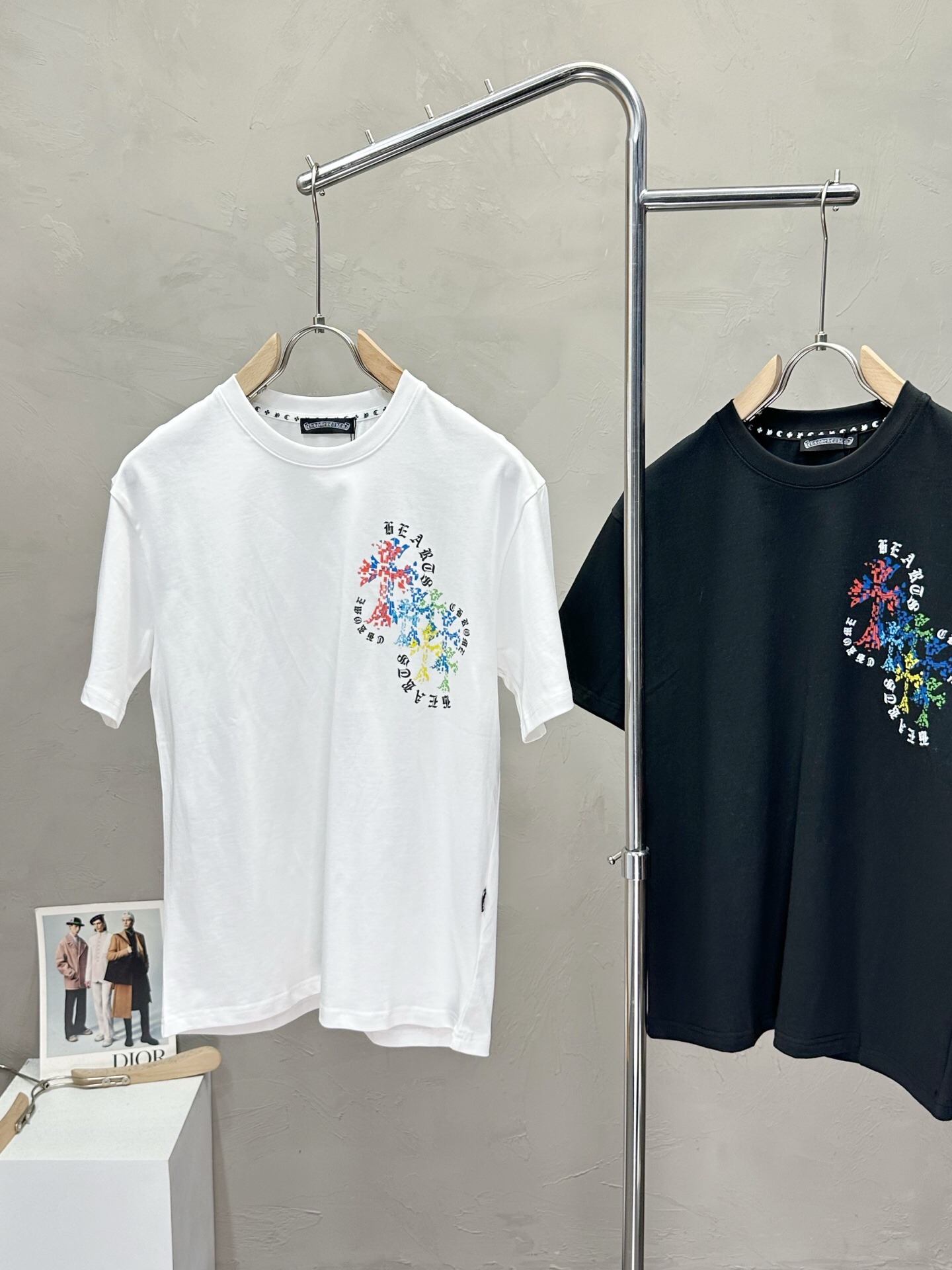 クロムハーツ「Chrome Hearts」プレミアムカスタムTシャツ