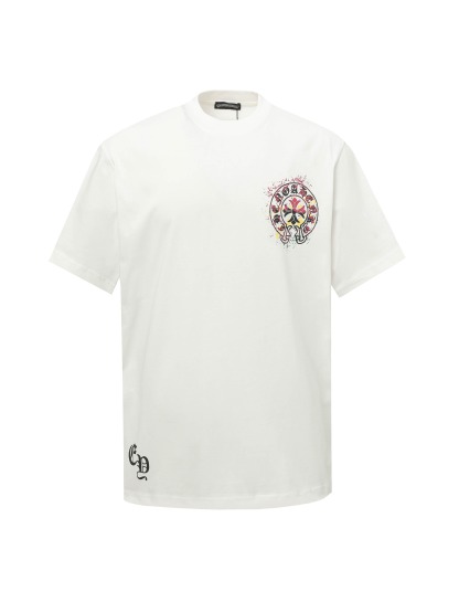 クロムハーツ「Chrome Hearts」デジタルプリントTシャツ
