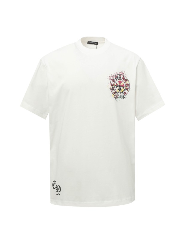 クロムハーツ「Chrome Hearts」デジタルプリントTシャツ