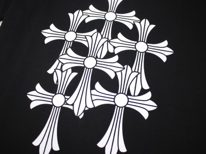 クロムハーツ「Chrome Hearts」クロスプリントTシャツ