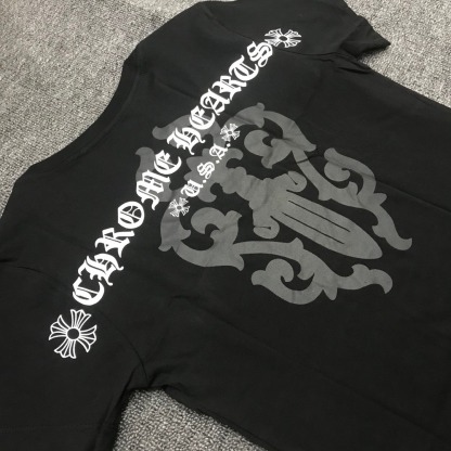 クロムハーツ「Chrome Hearts」レディース Vネック シグネチャーTシャツ