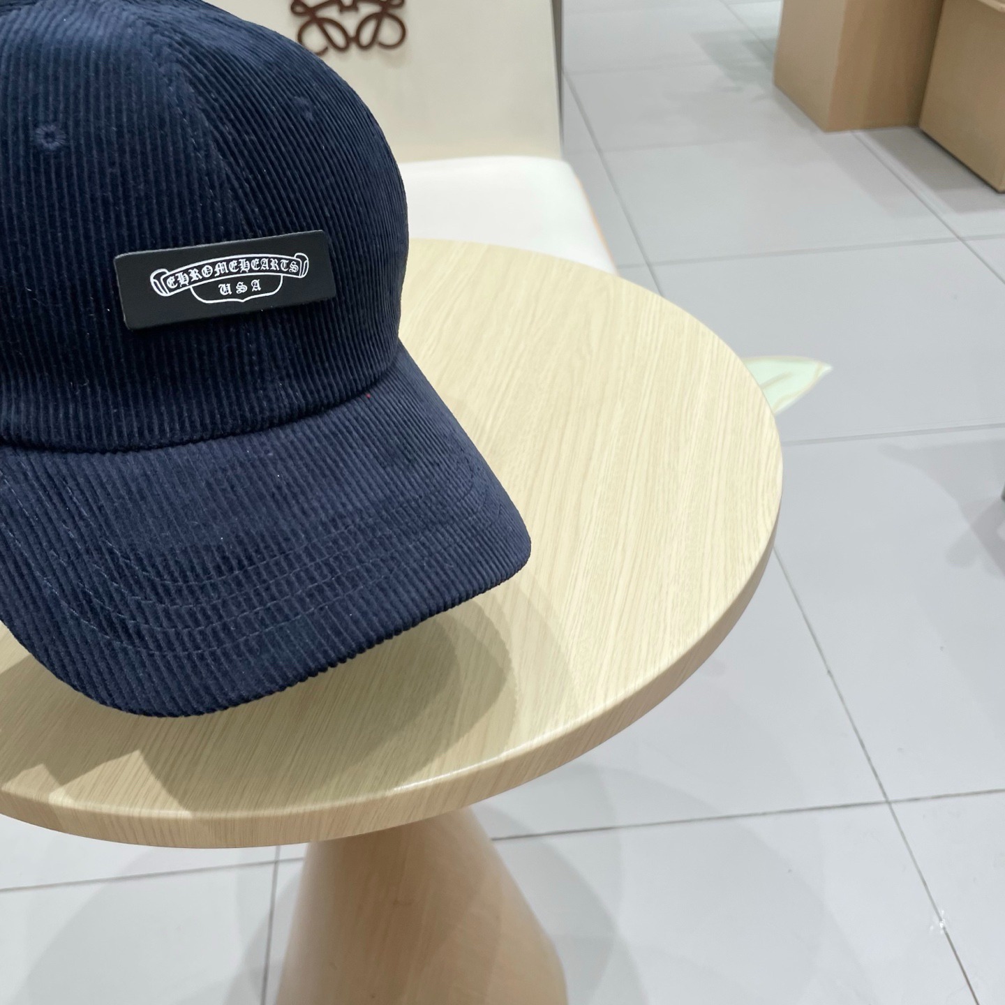 クロムハーツ「Chrome Hearts」コーデュロイ スナップバック キャップ