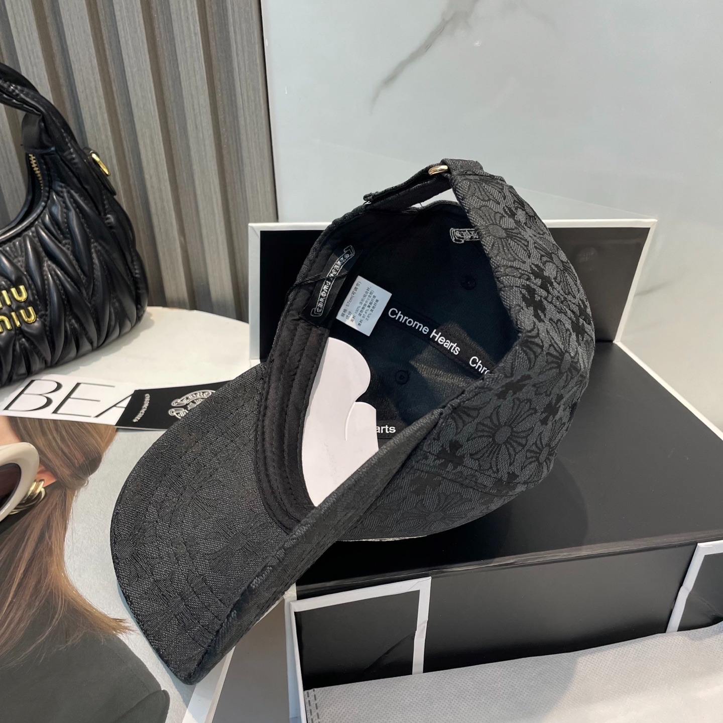 クロムハーツ「Chrome Hearts」プレミアム スナップバック キャップ