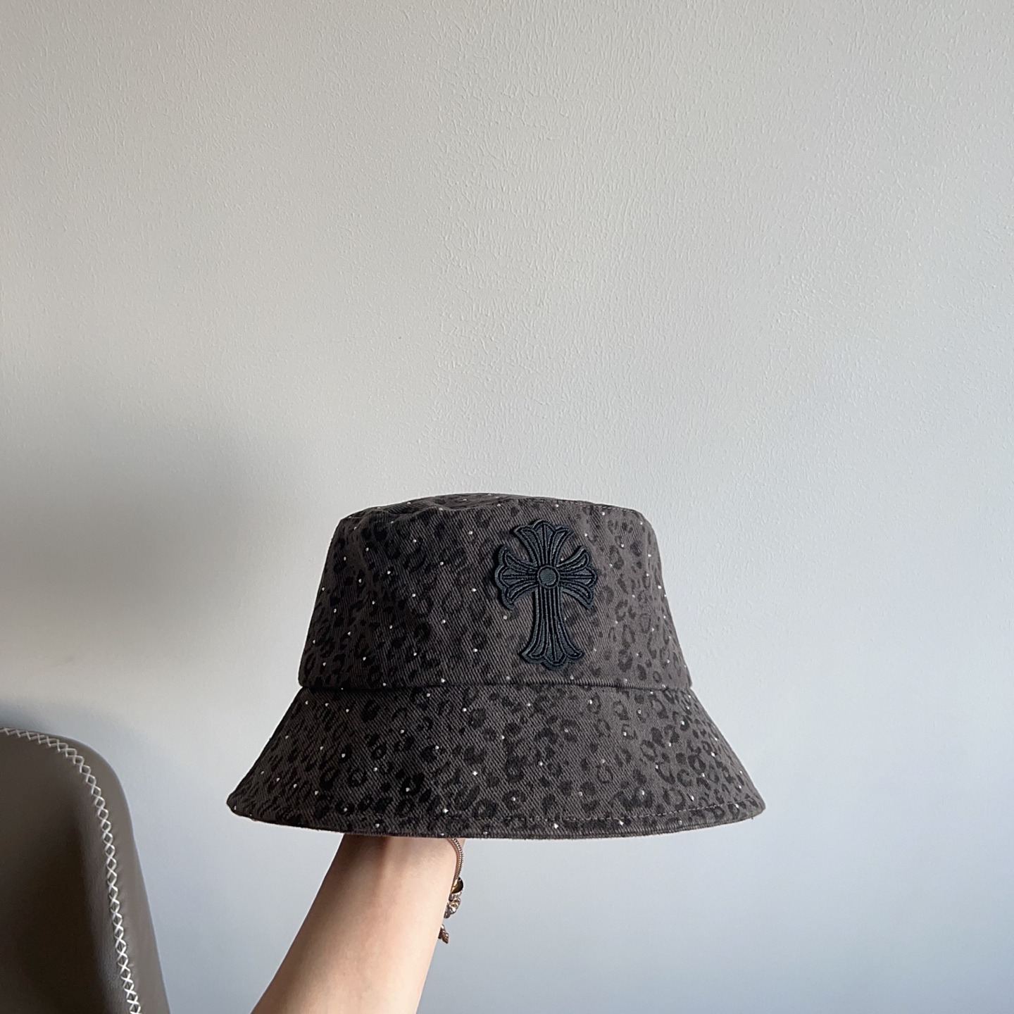 クロムハーツ「Chrome Hearts」レオパード バケットハット