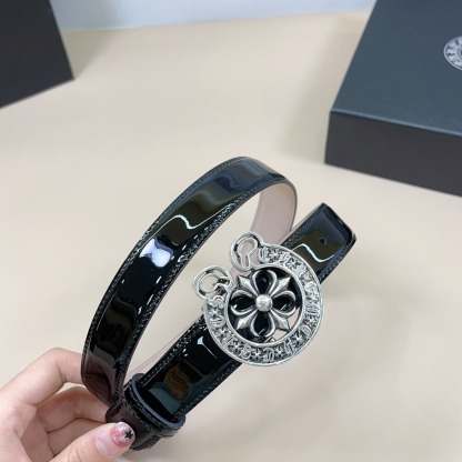 クロムハーツ「Chrome Hearts」ミニ ロゴ デタッチャブルベルト