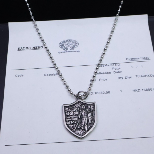 クロムハーツ(𝐂𝐡𝐫𝐨𝐦𝐞 𝐇𝐞𝐚𝐫𝐭)𝐂𝐡𝐫𝐨𝐦𝐞 𝐇𝐞𝐚𝐫𝐭ネックレスですP100