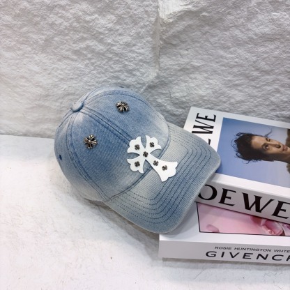 クロムハーツ「Chrome Hearts」デニム ベースボールキャップ