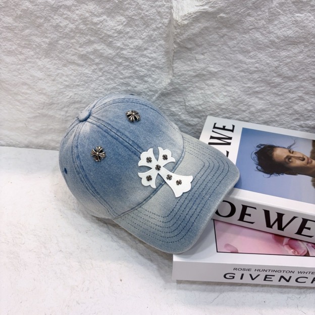 クロムハーツ「Chrome Hearts」デニム ベースボールキャップ