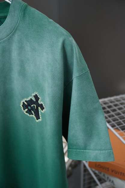 クロムハーツ「Chrome Hearts」ヘビーウェイト ストーンTシャツ