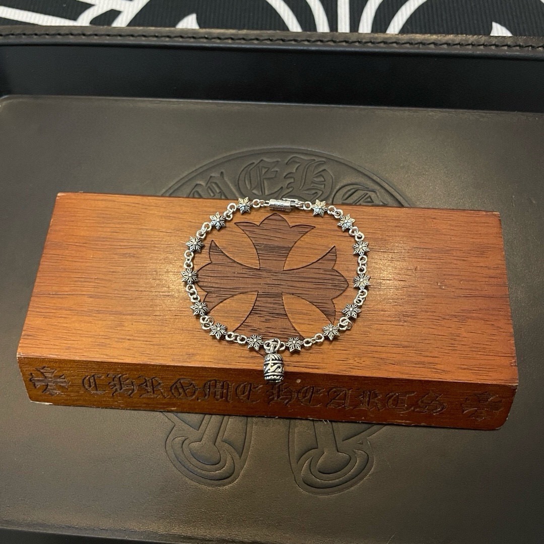 クロムハーツ (Chrome Hearts)クロム ハーツ ヘキサグラム アンティーク ブレスレット
