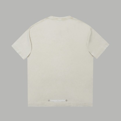 クロムハーツ「Chrome Hearts」クロスデザインTシャツ + 半袖Tシャツ（S/M/L/XL）