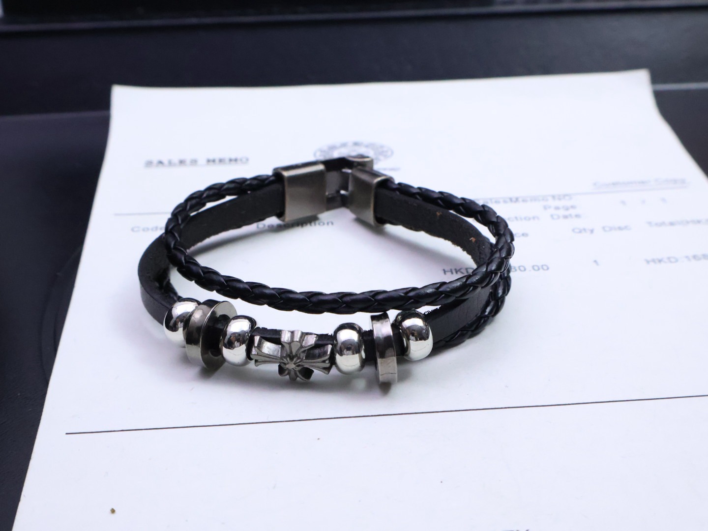 クロムハーツ「Chrome Hearts」クロム ハーツ デュアルG アヴァンギャルド ブレスレット