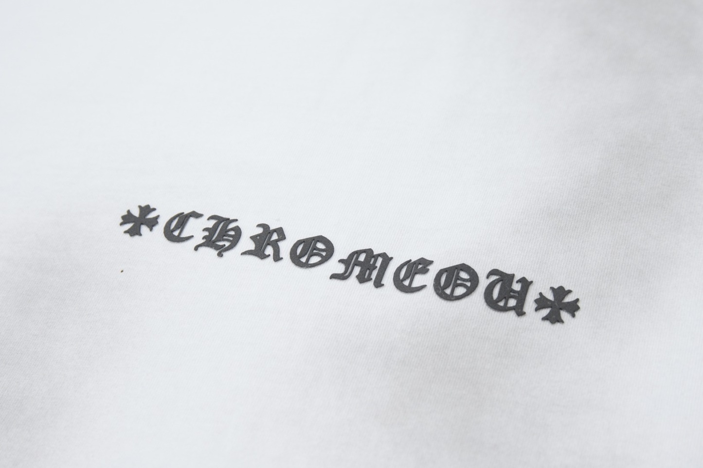 クロムハーツ「Chrome Hearts」クロス＆レターロゴ ヴィンテージプリントTシャツ + 半袖Tシャツ（S/M/L/XL）