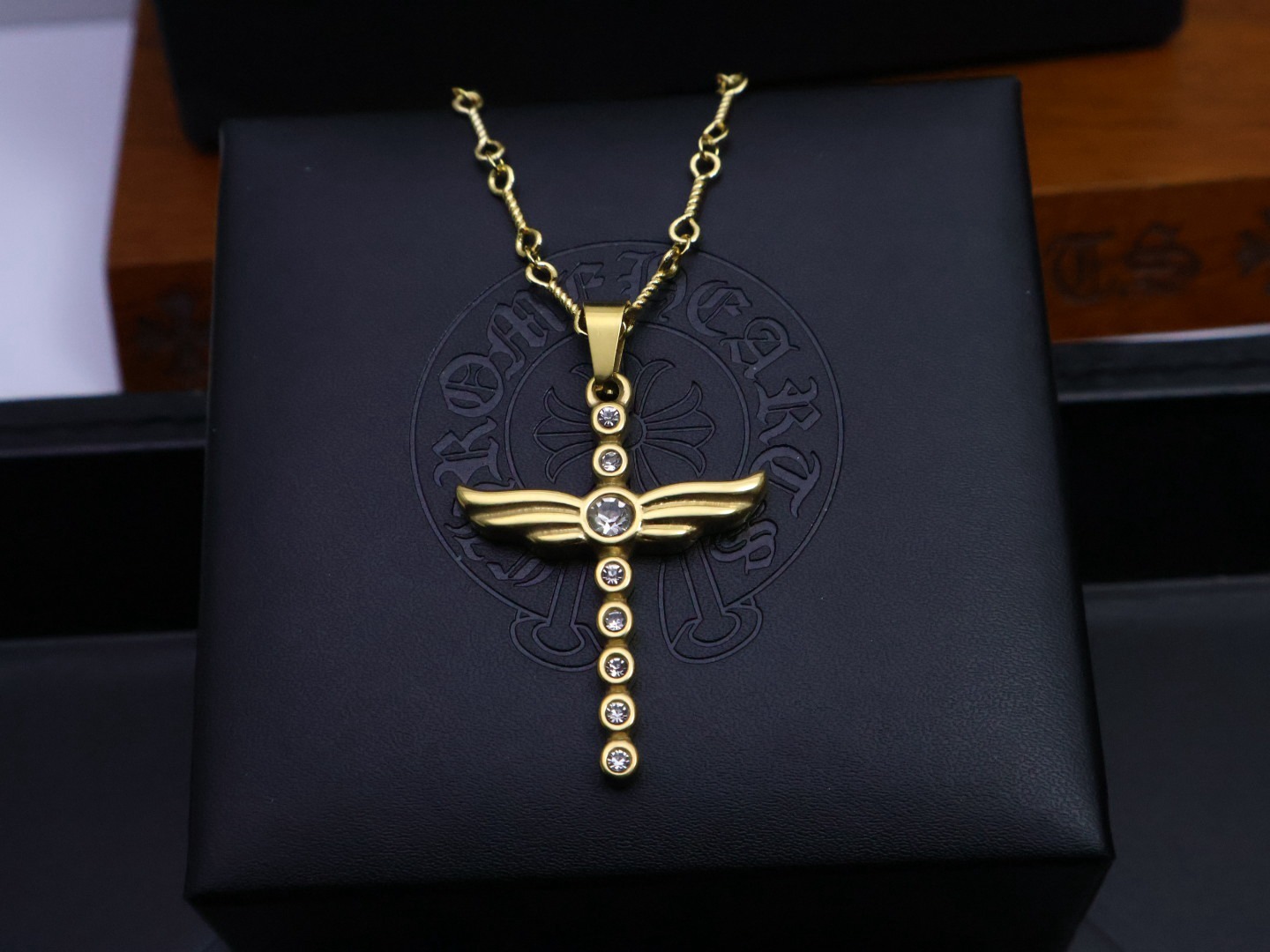 クロムハーツ「Chrome Hearts」アイコニッククロス ネックレス