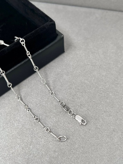 クロムハーツ「Chrome Hearts」スクエアクロスペンダント ネックレス