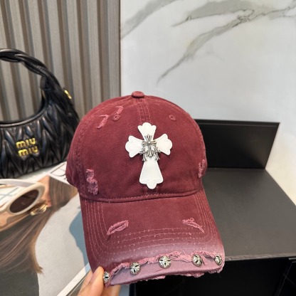 クロムハーツ「Chrome Hearts」クロスエンブレム スナップバック