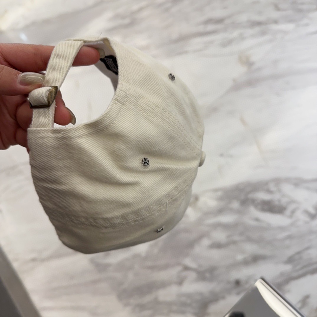 クロムハーツ「Chrome Hearts」ヴィンテージ ディストレス キャップ