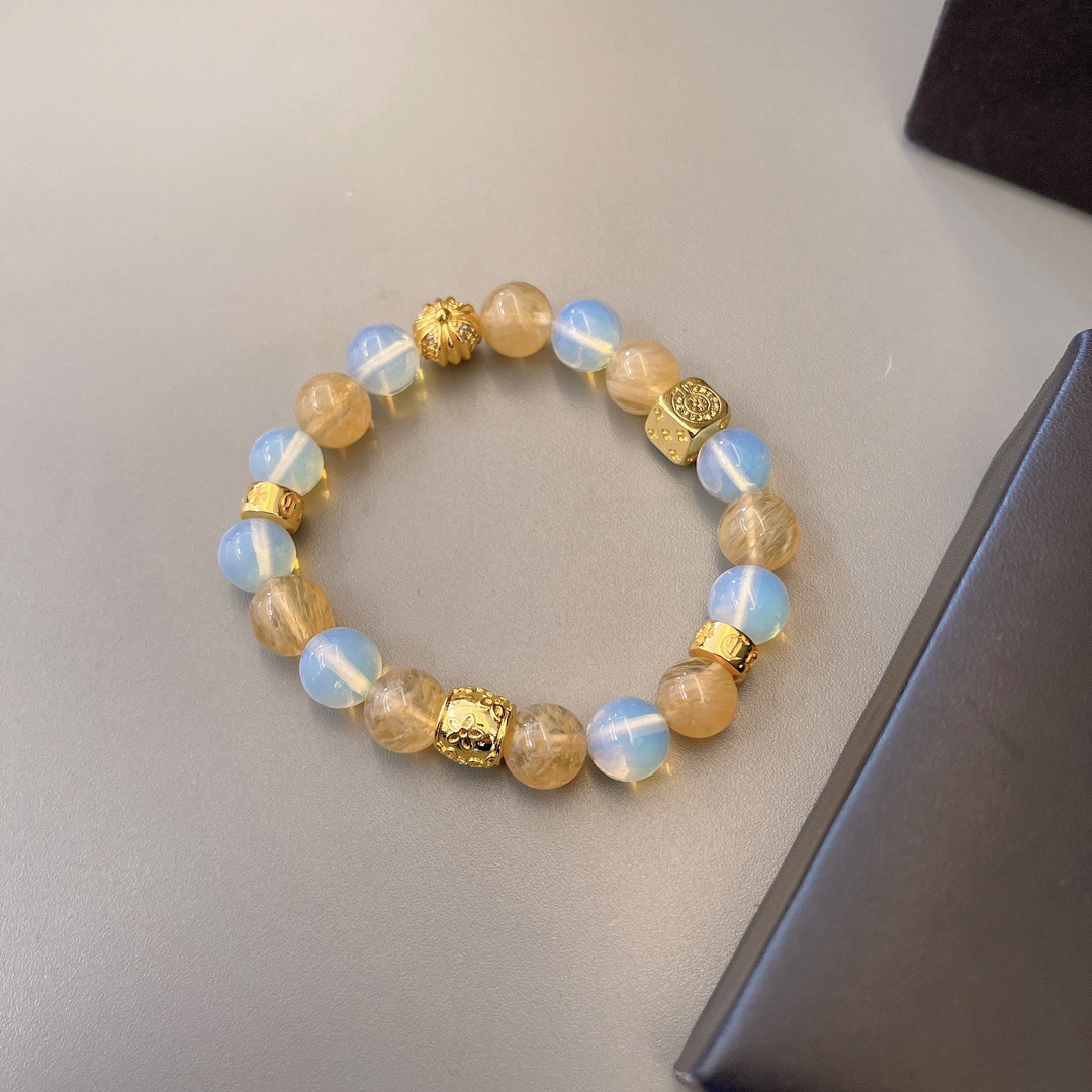 クロムハーツ (Chrome Hearts)クロム ハーツ スカル アンティーク ブレスレット