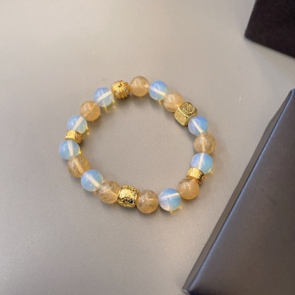 クロムハーツ (Chrome Hearts)クロム ハーツ スカル アンティーク ブレスレット