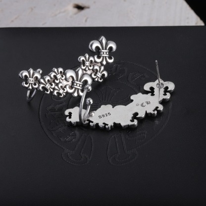 クロムハーツ「Chrome Hearts」クロムハーツ イヤーカフ＆ピアスセット S925 イヤージュエリー