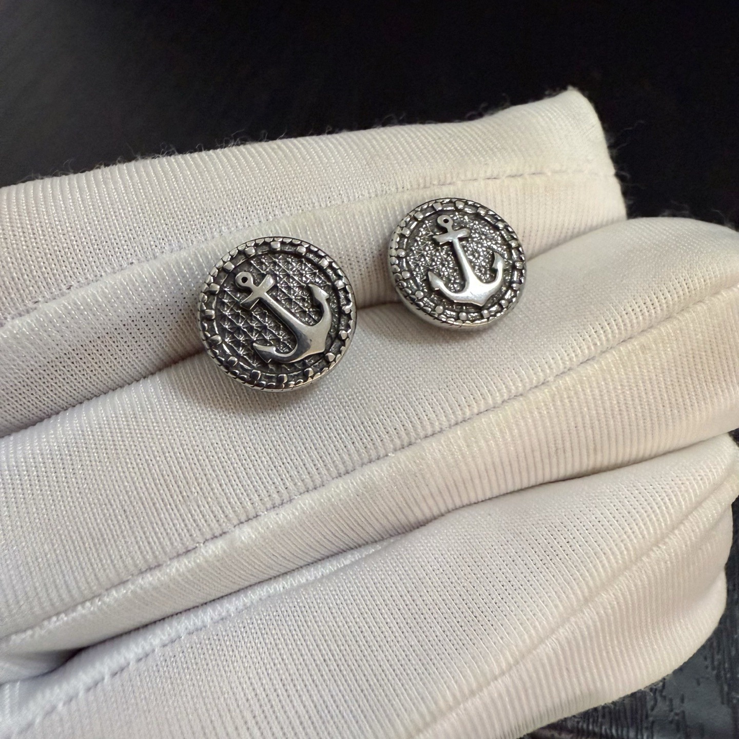 クロムハーツ「Chrome Hearts」クロムハーツ ヴィンテージスカルピアス S925 ユニセックス ピアス