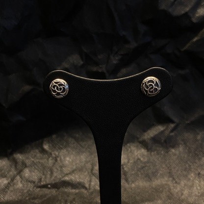 クロムハーツ「Chrome Hearts」クロムハーツ ローズフラワーピアス S925 ピアス