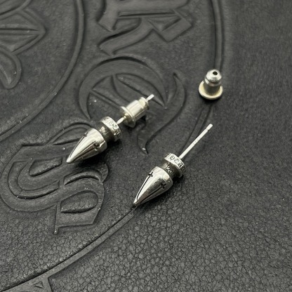 クロムハーツ「Chrome Hearts」バレットスタッドピアス S925 ピアス