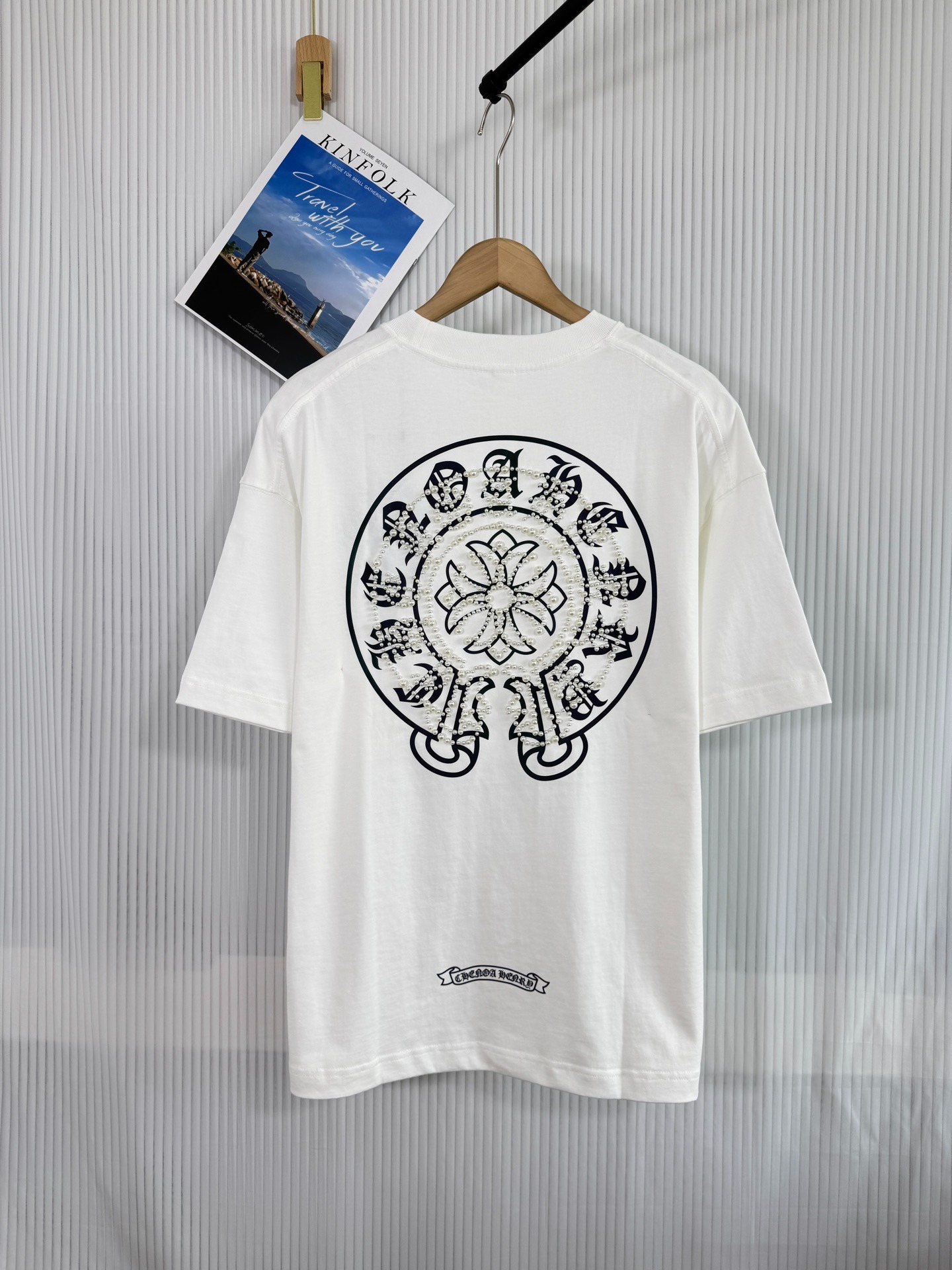 クロムハーツ「Chrome Hearts」 2025SS クロスパッチワークTシャツ 26/2 320g