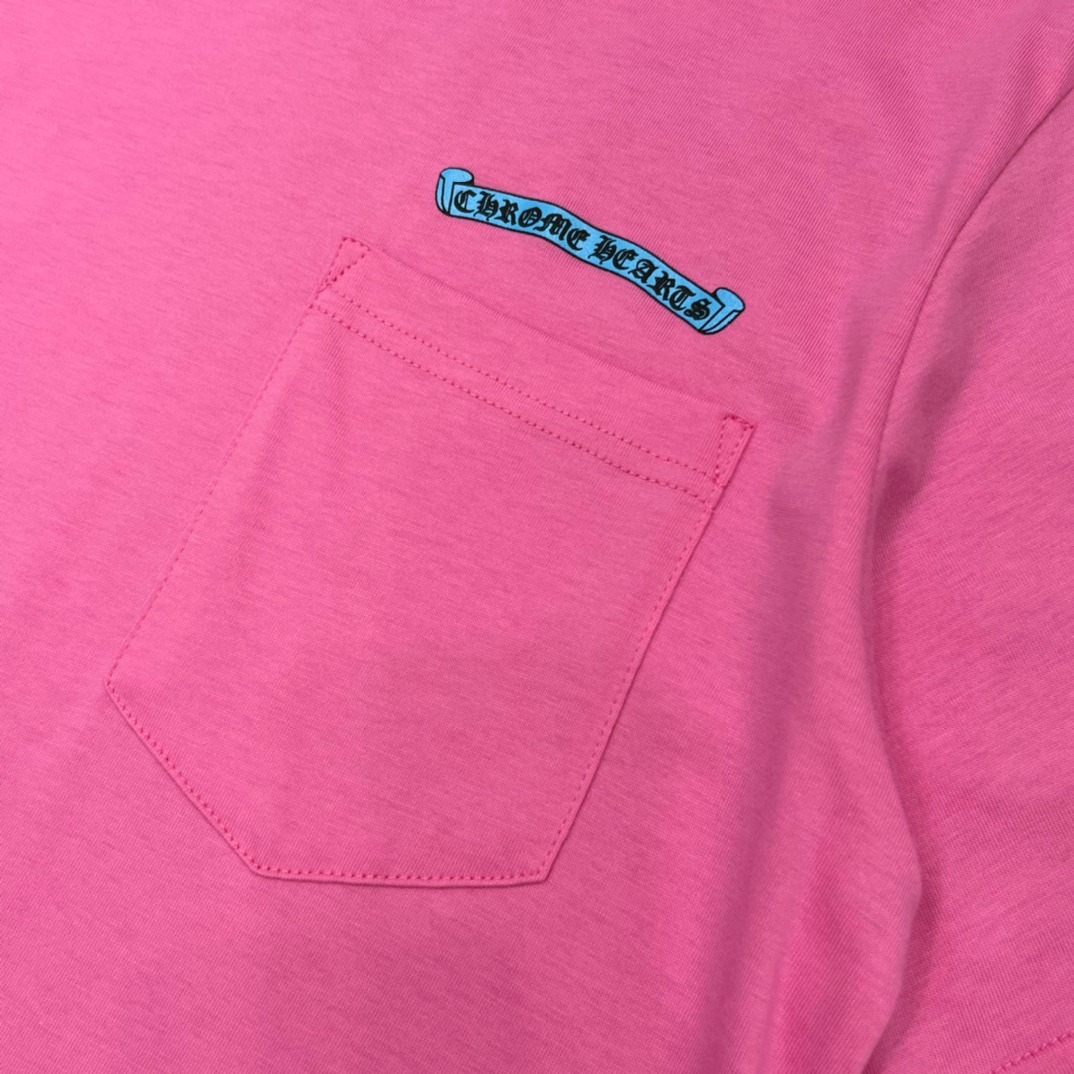 クロムハーツ「Chrome Hearts」ドーパミンカラー リミテッドTシャツ