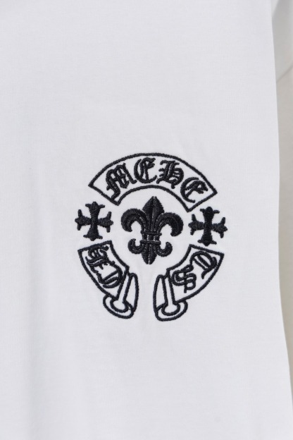 クロムハーツ「Chrome Hearts」サンスクリットホースシュー パッチワークTシャツ