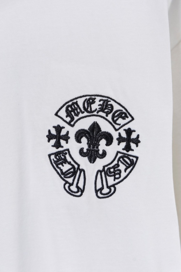 クロムハーツ「Chrome Hearts」サンスクリットホースシュー パッチワークTシャツ