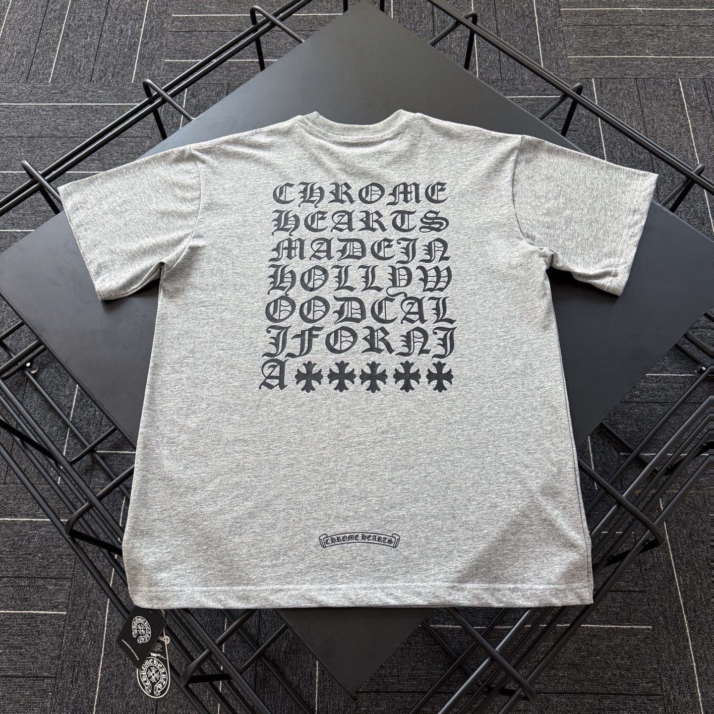 クロムハーツ「Chrome Hearts」プレミアムダブルガーゼTシャツ