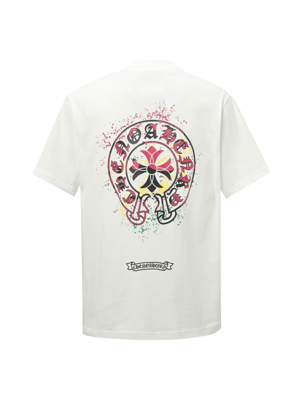 クロムハーツ「Chrome Hearts」デジタルプリントTシャツ