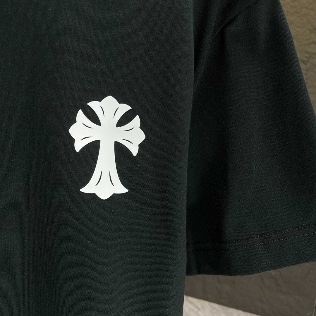 クロムハーツ「Chrome Hearts」シリコンロゴTシャツ