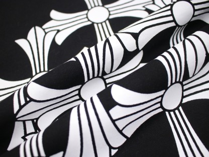 クロムハーツ「Chrome Hearts」クロスプリントTシャツ