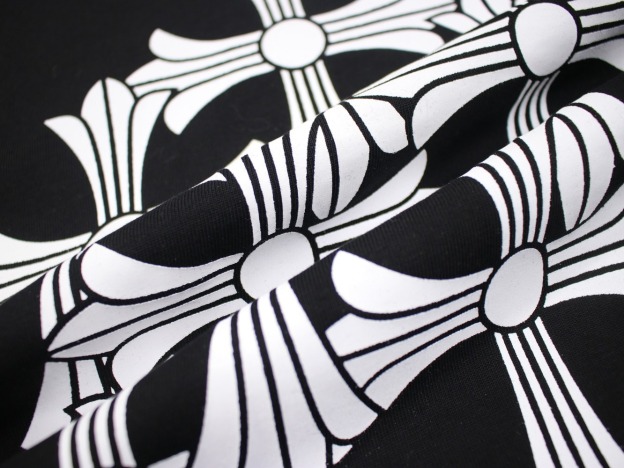 クロムハーツ「Chrome Hearts」クロスプリントTシャツ