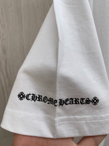 クロムハーツ「Chrome Hearts」シャドウクロス プリントTシャツ