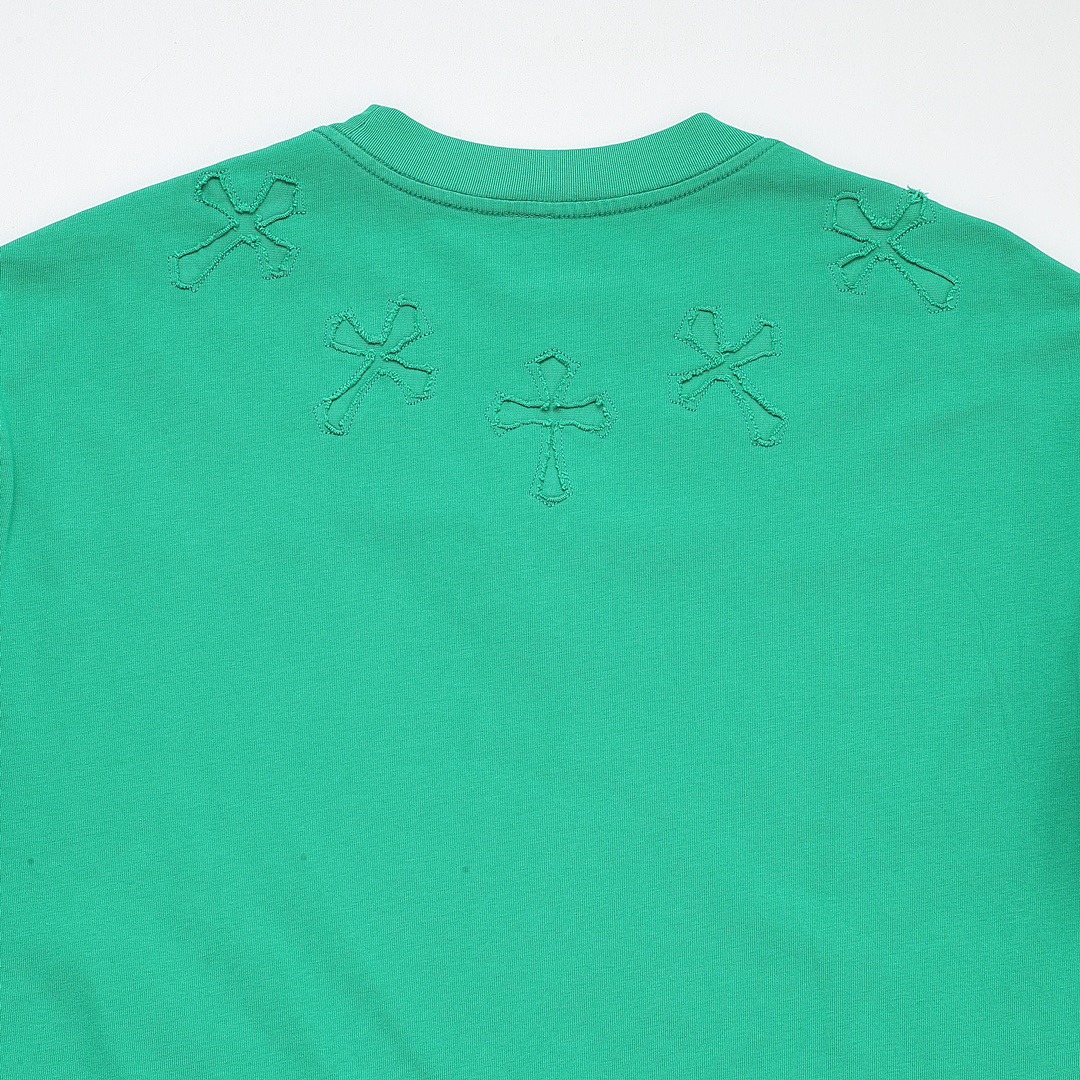 クロムハーツ「Chrome Hearts」プレミアム ウォッシュドTシャツ