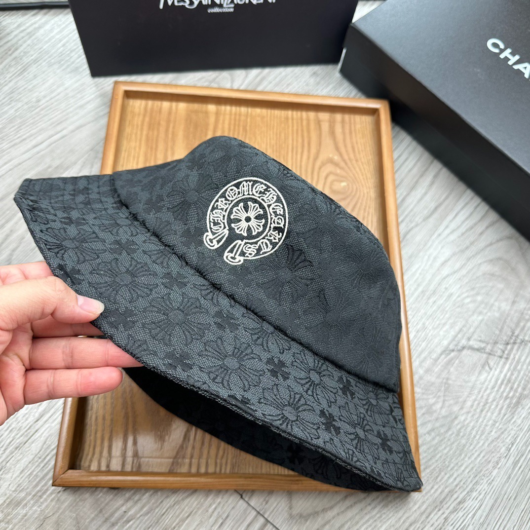 クロムハーツ「Chrome Hearts」ダブルエンブロイダリー バケットハット