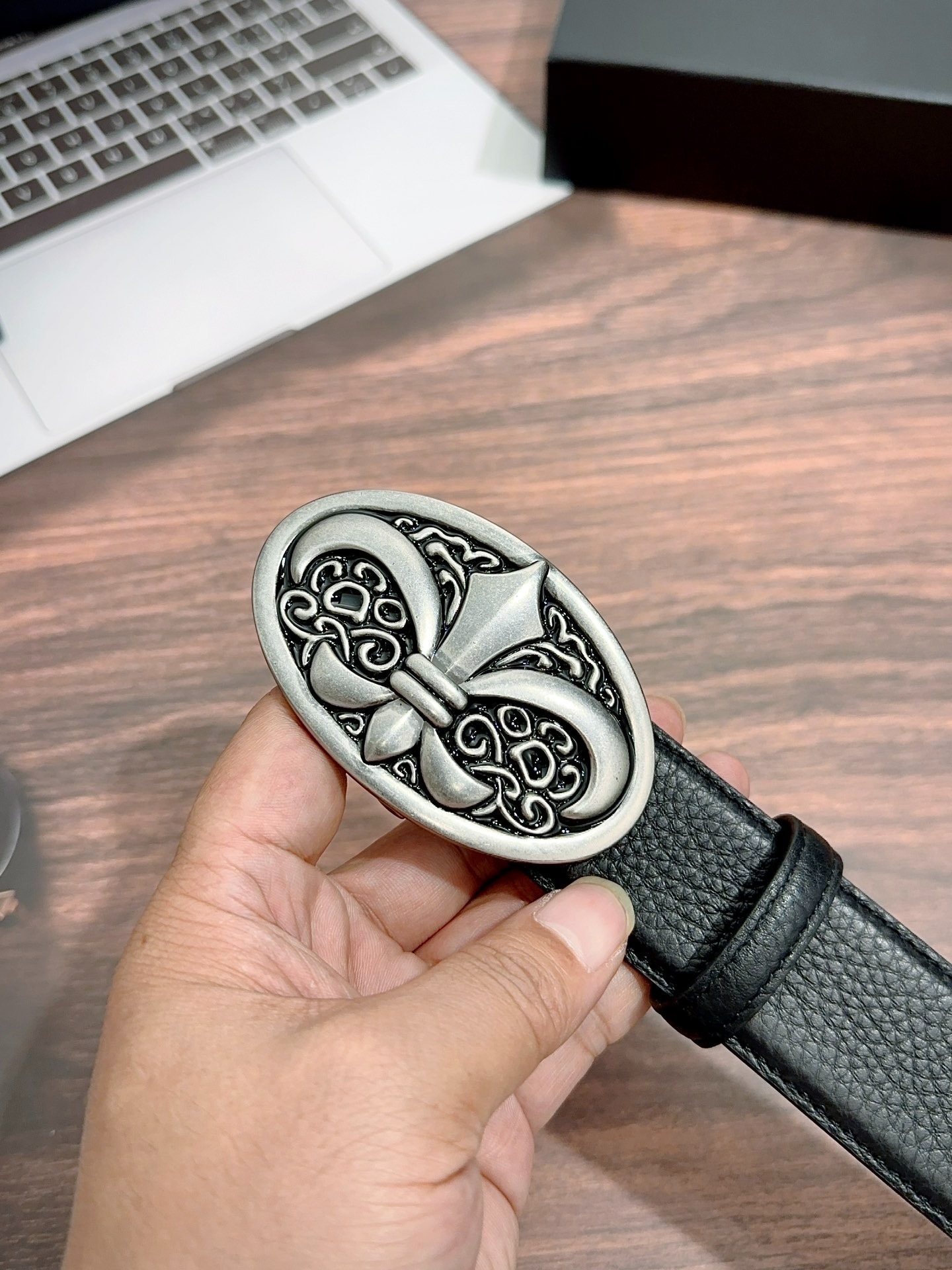 クロムハーツ「Chrome Hearts」スムースレザー ベルト