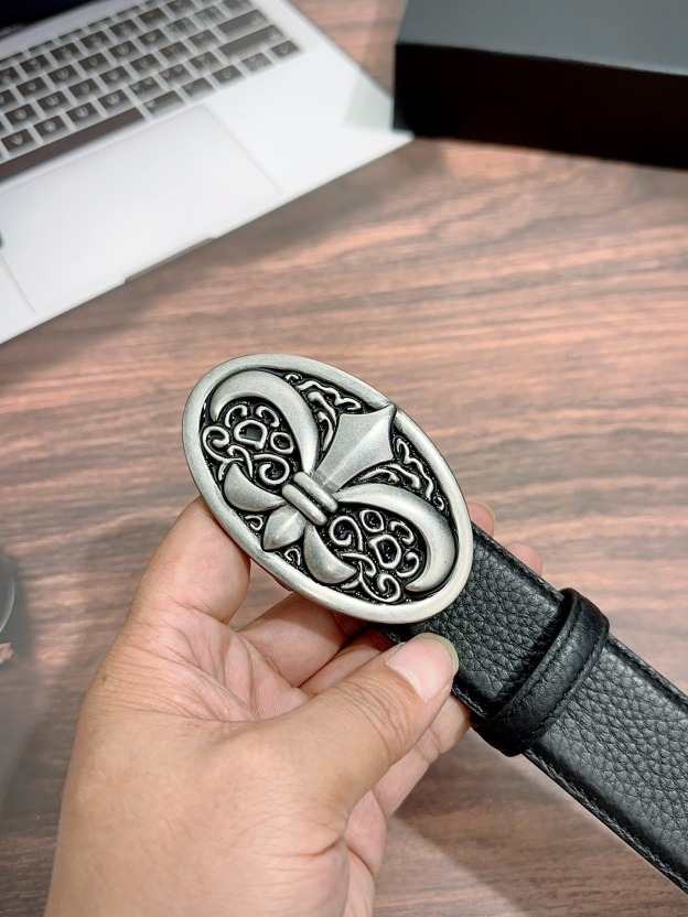 クロムハーツ「Chrome Hearts」スムースレザー ベルト