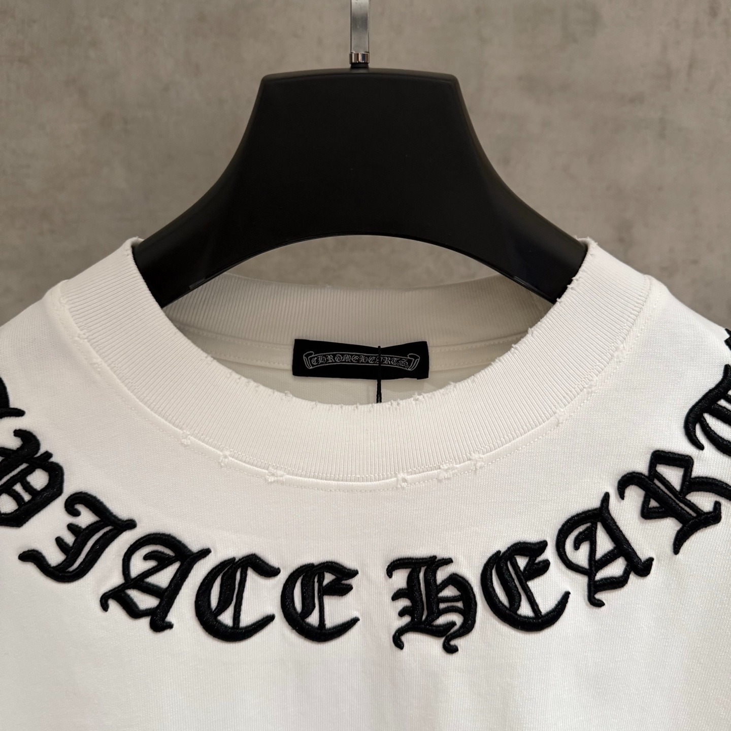 クロムハーツ「Chrome Hearts」エンブロイダリー ヘビーウェイトTシャツ