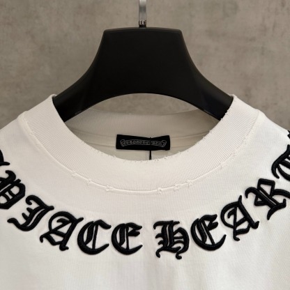 クロムハーツ「Chrome Hearts」エンブロイダリー ヘビーウェイトTシャツ