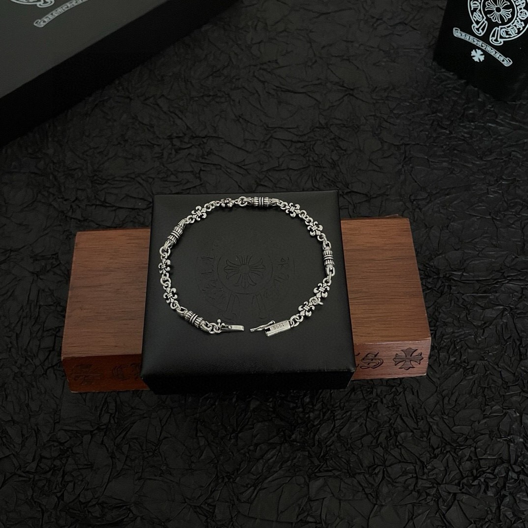 クロムハーツ (Chrome Hearts)クロム ハーツ ヘキサグラム アンティーク ブレスレット