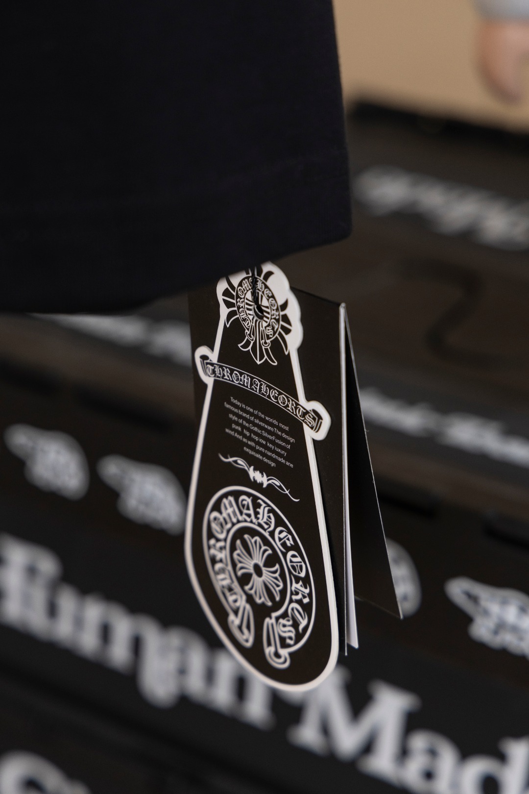 クロムハーツ「Chrome Hearts」サンスクリットホースシュー パッチワークTシャツ