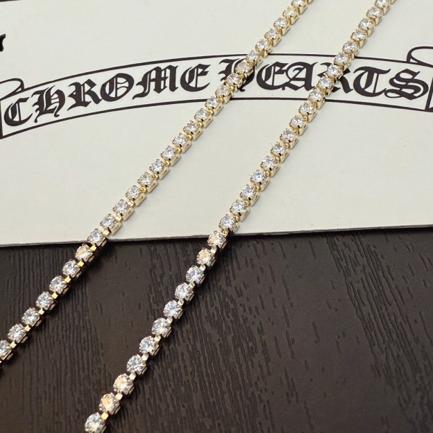 クロムハーツ「Chrome Hearts」ダイヤモンドクロス ペンダントネックレス