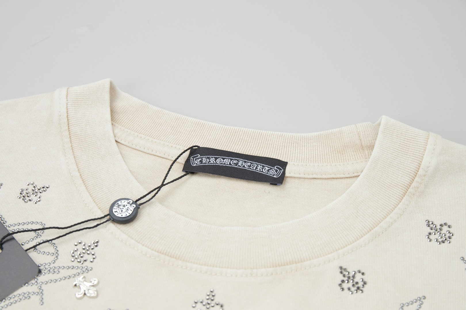 クロムハーツ「Chrome Hearts」クロスデザインTシャツ + 半袖Tシャツ（S/M/L/XL）