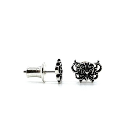 クロムハーツ「Chrome Hearts」クロムハーツ バタフライフラワーピアス S925 ユニセックス ピアス
