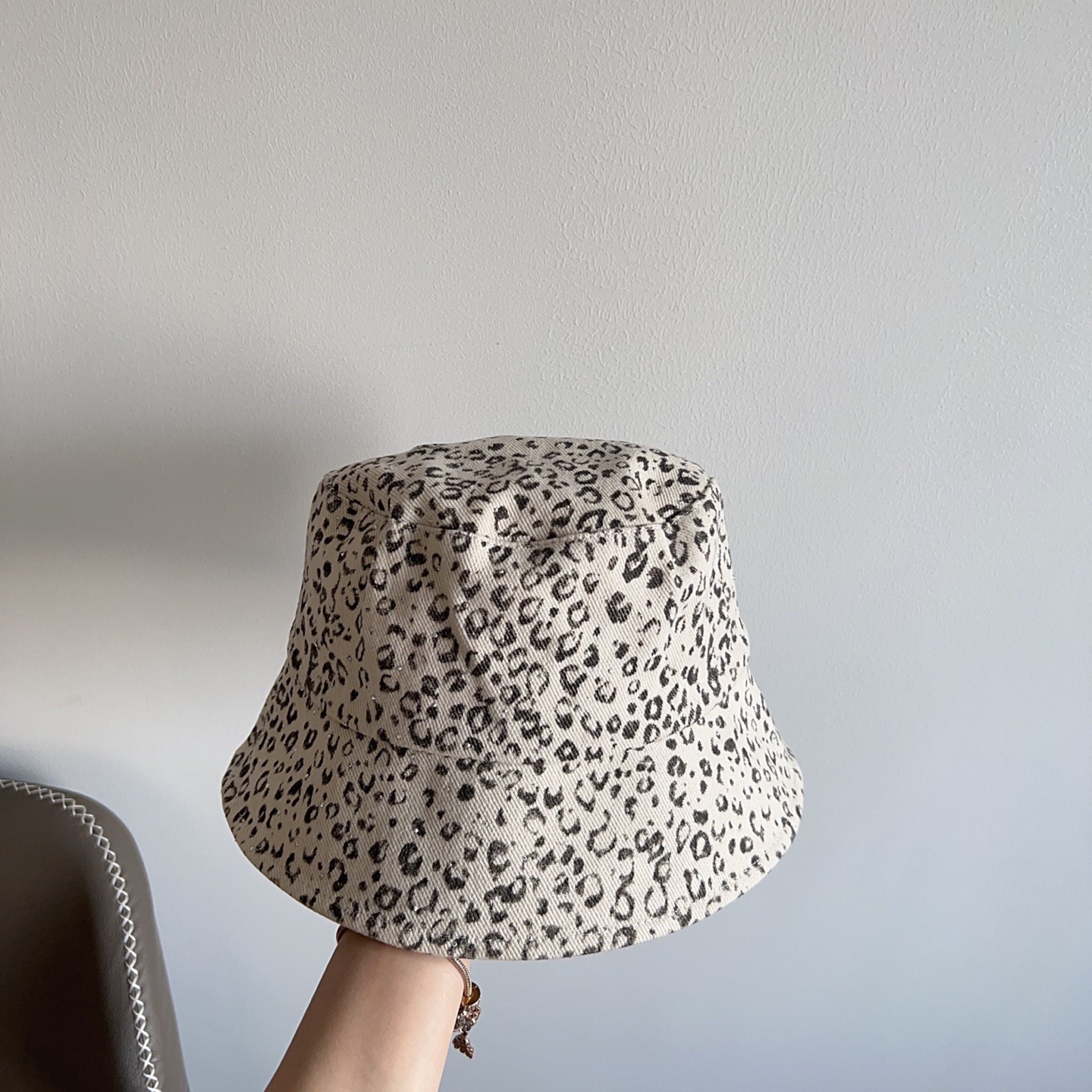 クロムハーツ「Chrome Hearts」レオパード バケットハット