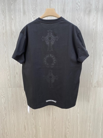 クロムハーツ「Chrome Hearts」シャドウクロス プリントTシャツ